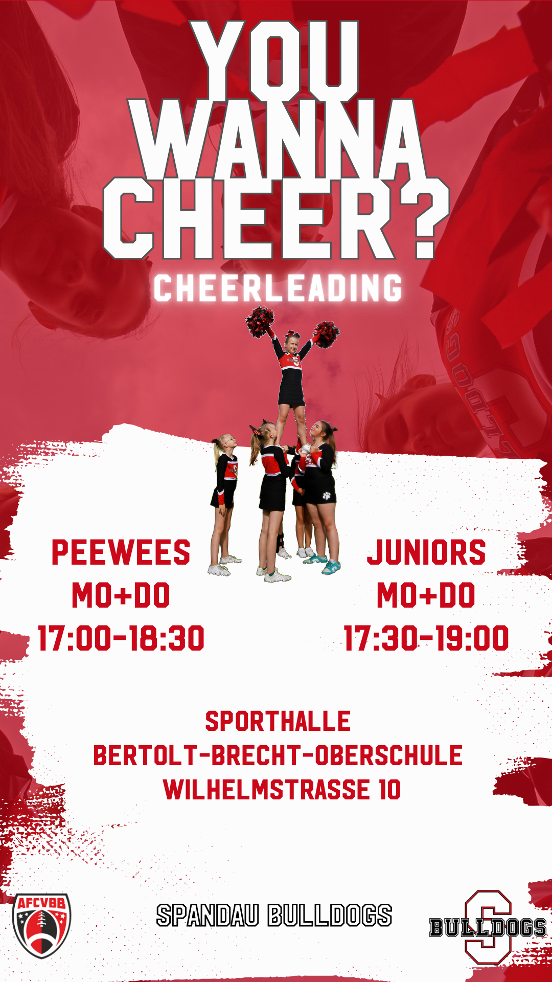 werde cheerleader!