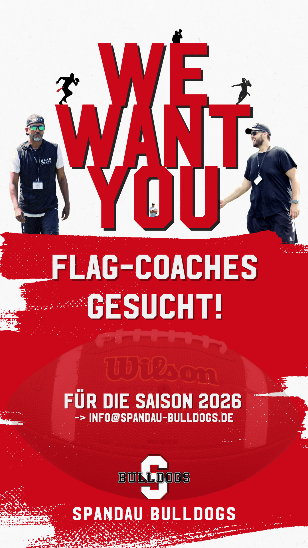 flag trainer gesucht