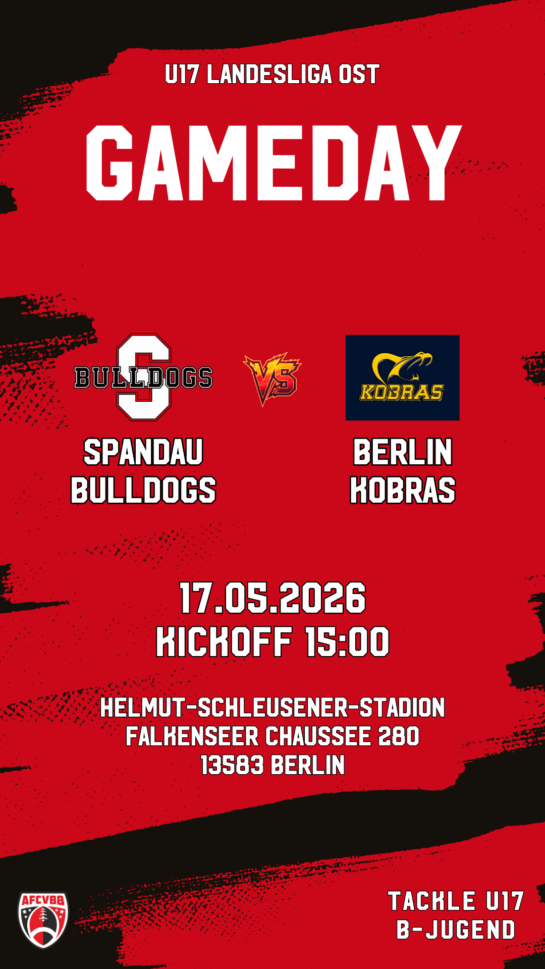 U17 Heimspiel vs Kobras