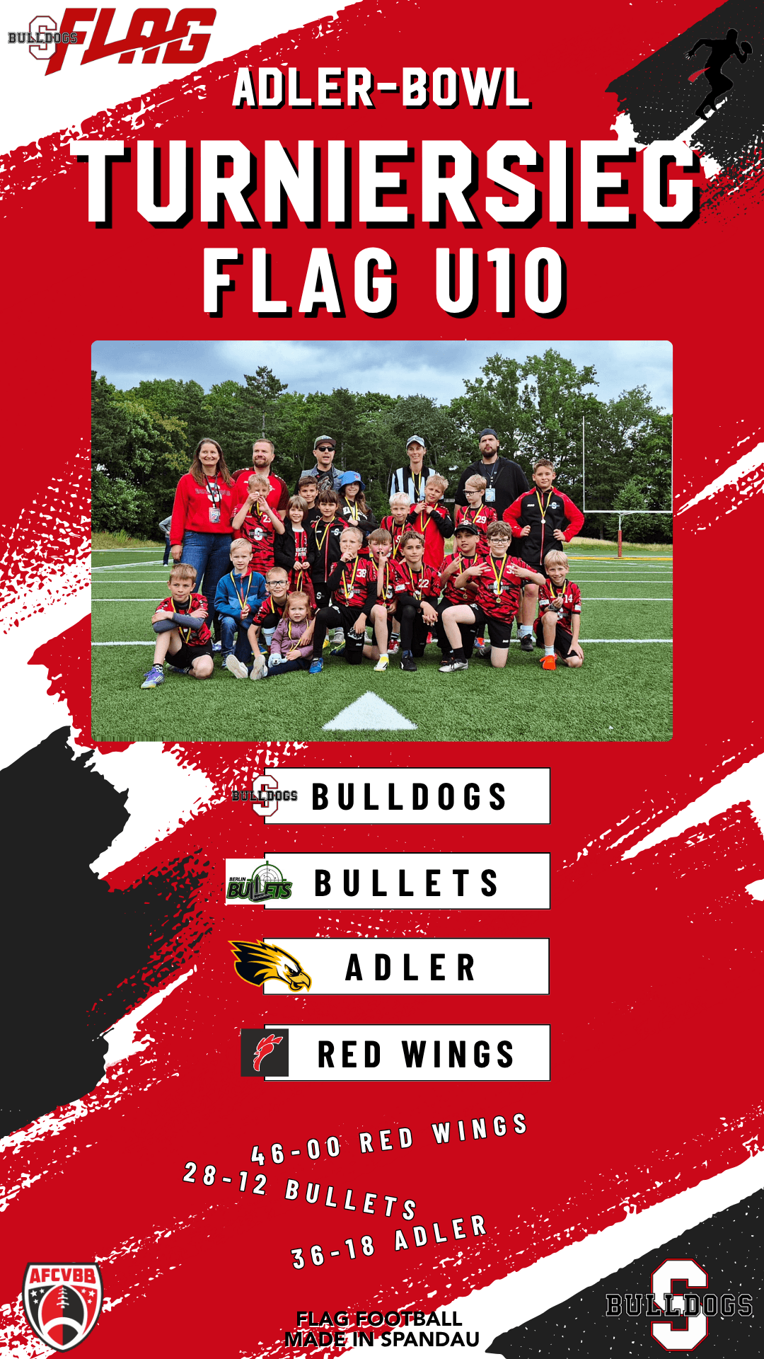 u10 mit turnier sieg