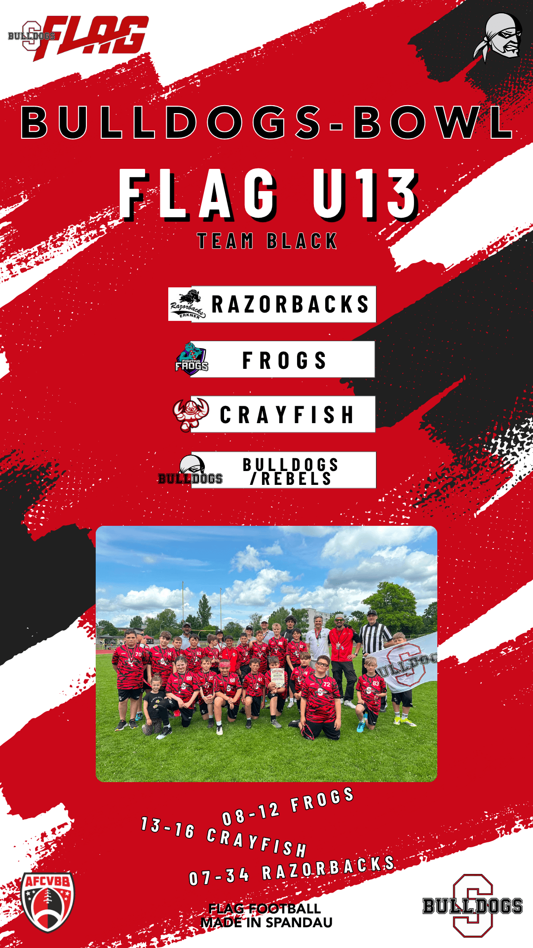 u13 Flag team black turnier