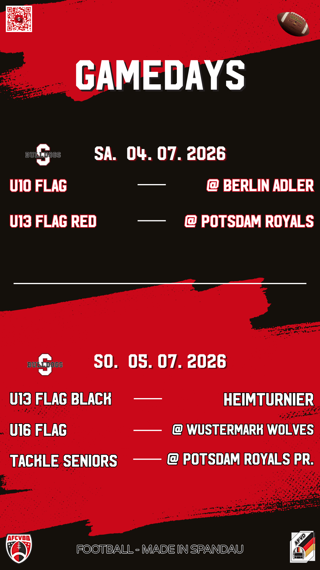 spiele am Wochenende